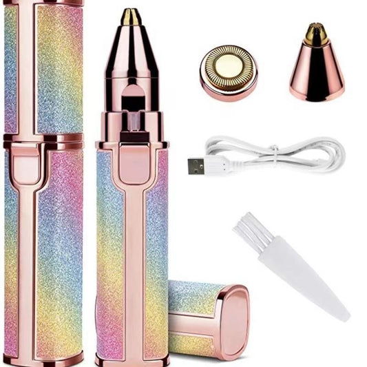 2 in 1 Eyebrow and Facial Hair Trimmer