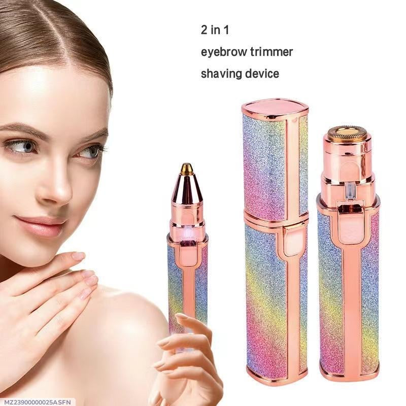 2 in 1 Eyebrow and Facial Hair Trimmer