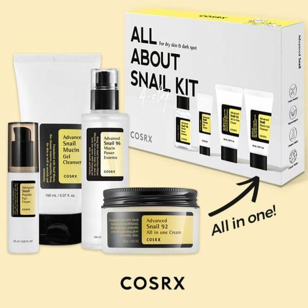 COSRX - ALL ABOUT SNAIL KIT 4-Step