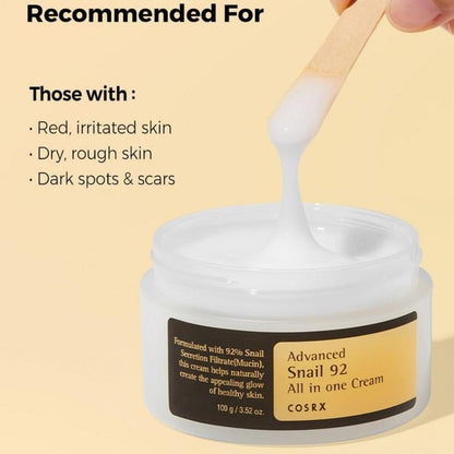 COSRX Advanced Snail All In One Cream - 100ml