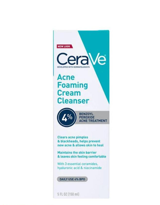CeraVe Acne Foaming Cream Cleanser, 150 Ml